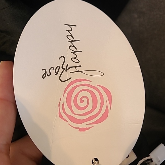 Rose happy prom or evening gown sleeveless size S to M - Picture 8 of 9